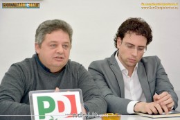 Conferenza stampa  IDV, PD, PSI Area Popolare, Codacons.  San Giorgio Ionico 2922016  (1)