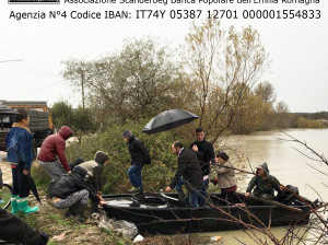 emergenza alluvione in Albania